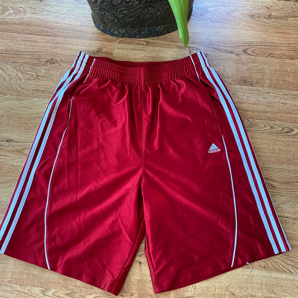 Adidas basketball shorts - size large
